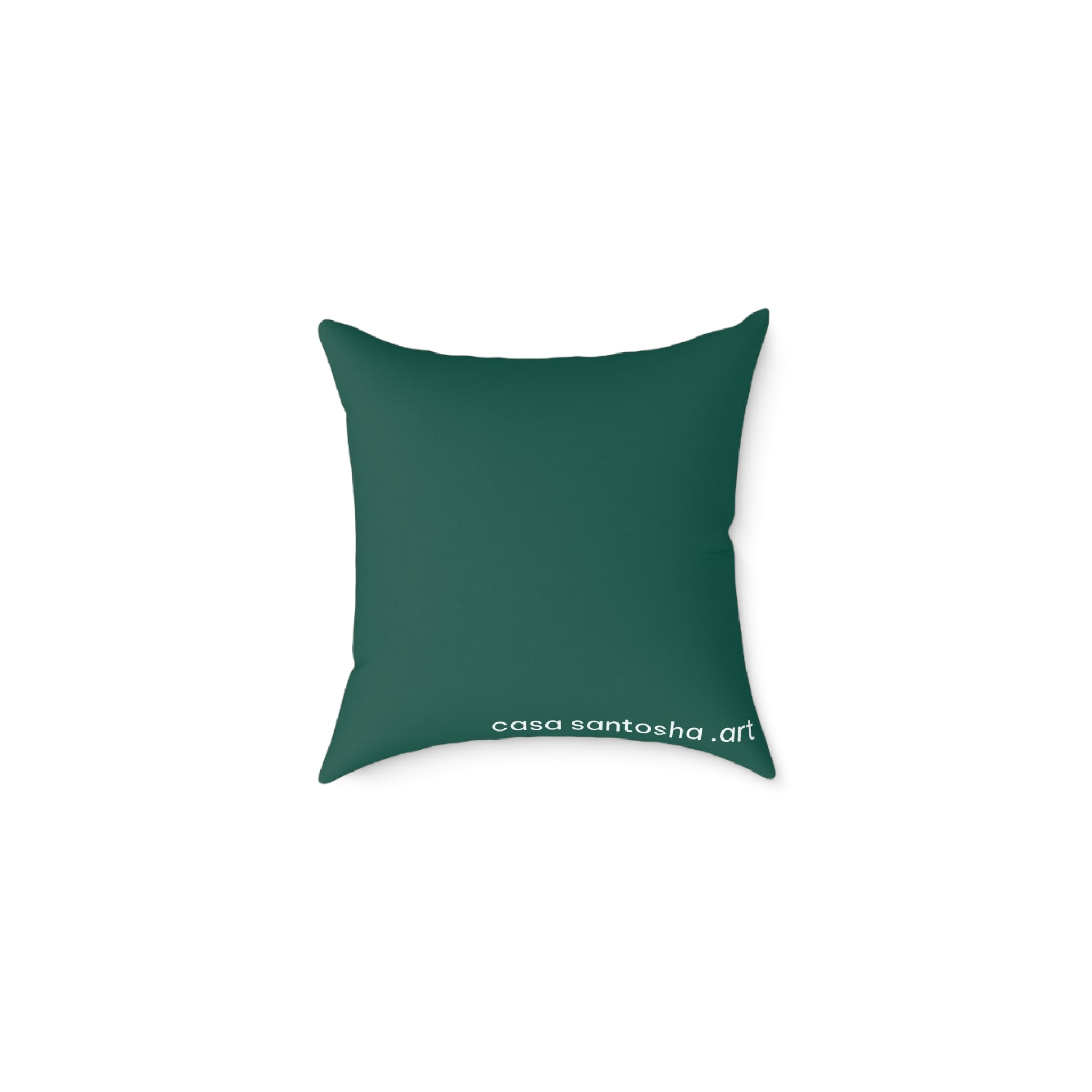 Cyclops Red Frog Art Canvas Decorative Pillow