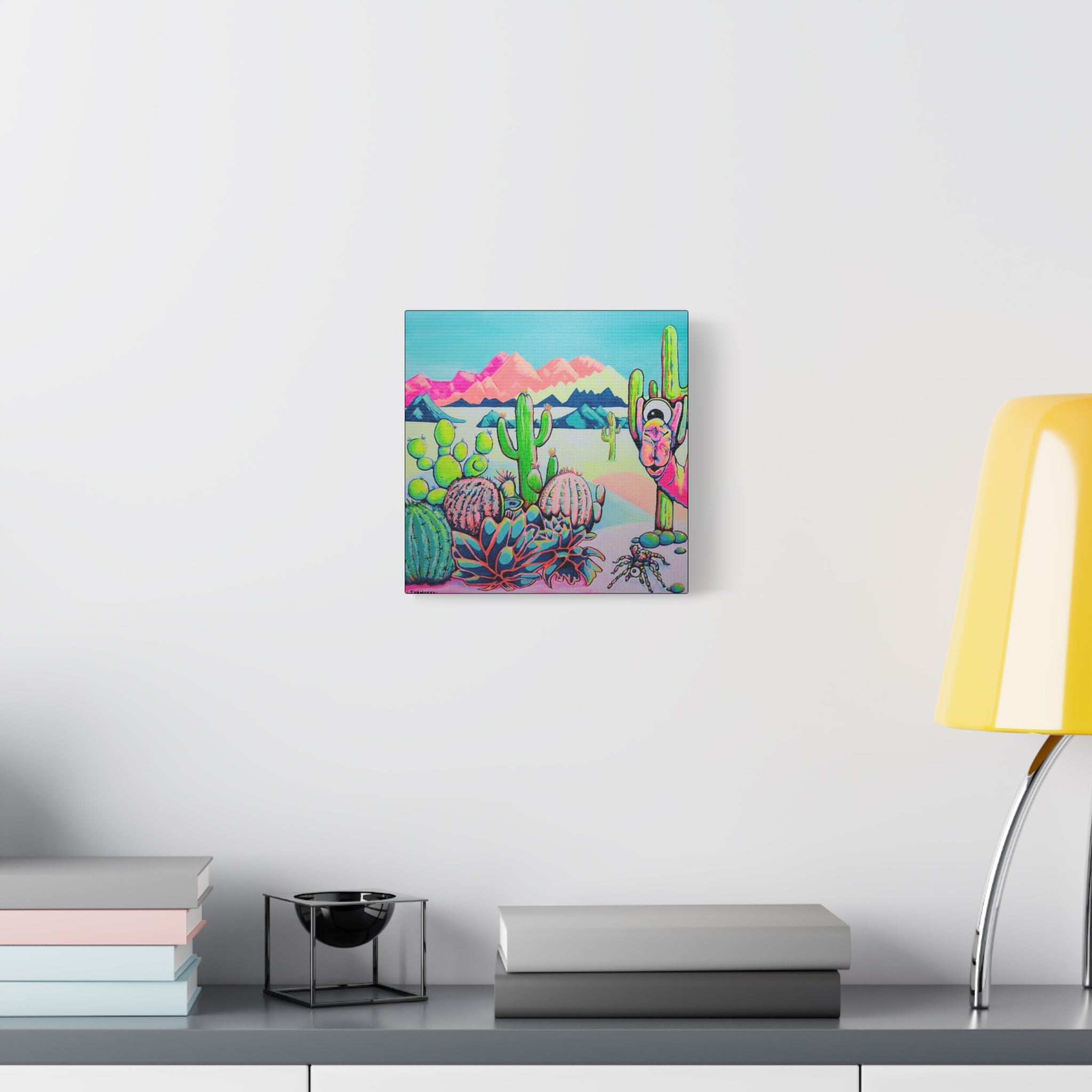 Cyclops Camel Canvas Print, Original Artist Design, Home Decor, Wall Art