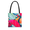 Premium Neon Sushi Tote Bag, Original Artist Design, Reusable Shopping Tote, Eco-Friendly