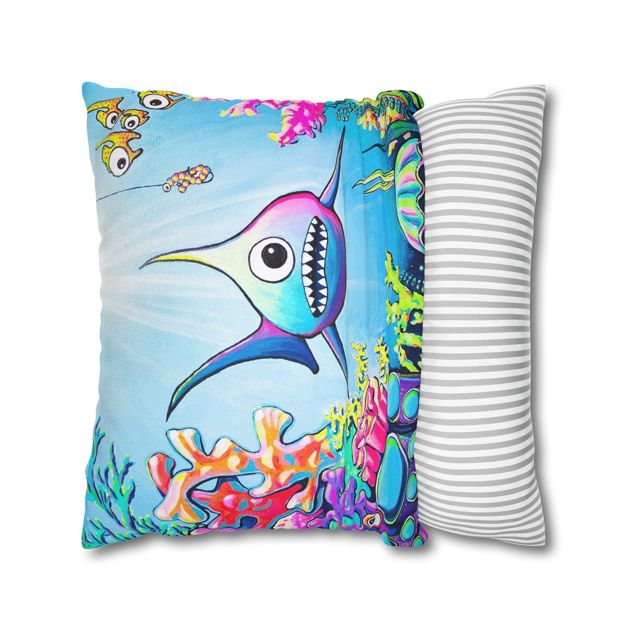 Cyclops Shark Pillowcase, Cover Only