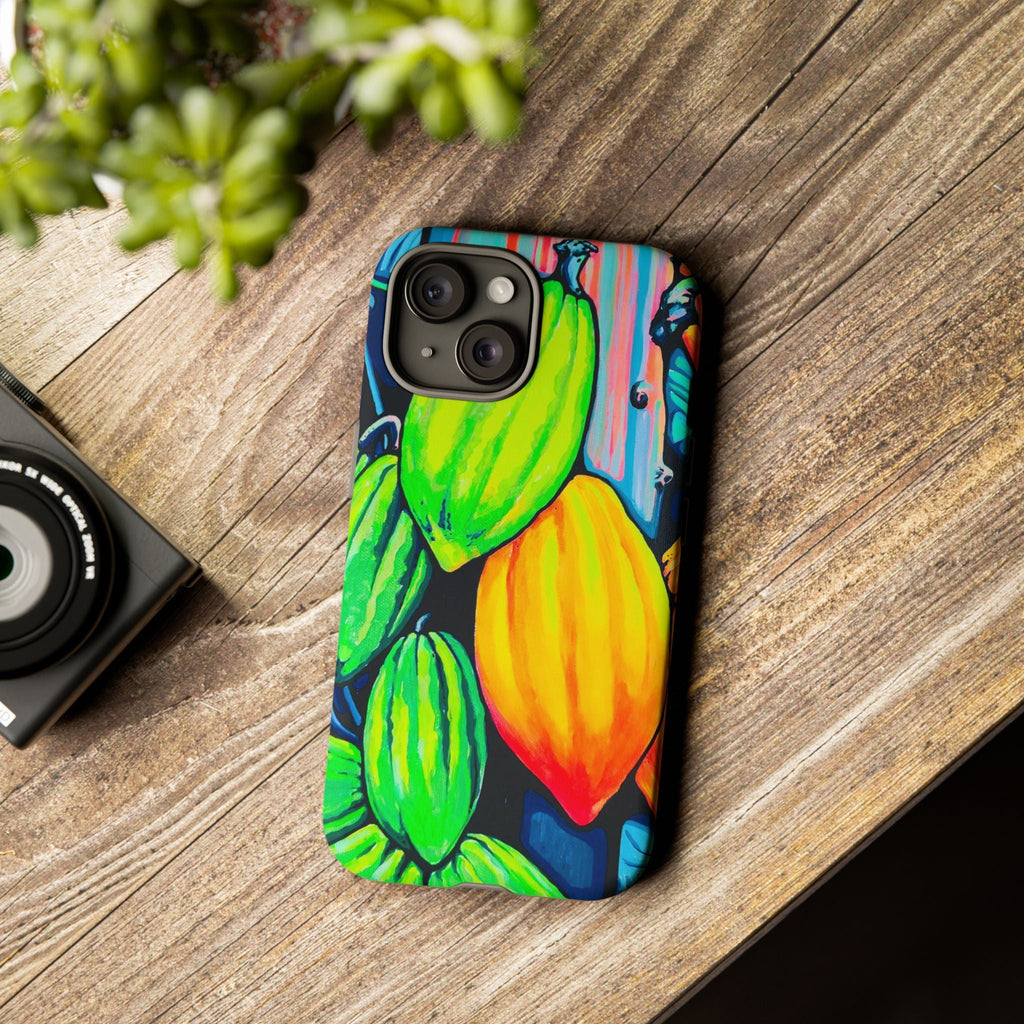 Neon Cacao Tough Phone Case