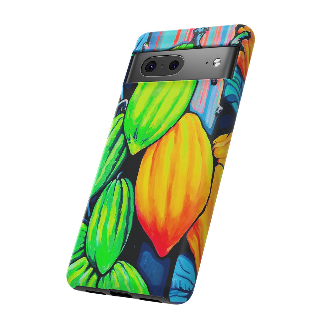 Neon Cacao Tough Phone Case