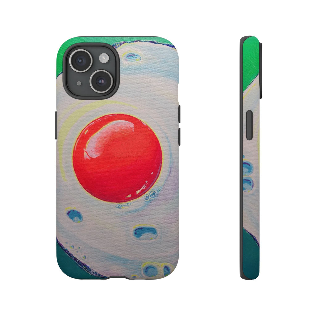 Neon Fried Egg Tough Phone Case