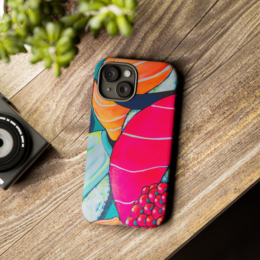 Neon Sushi Tough Phone Case