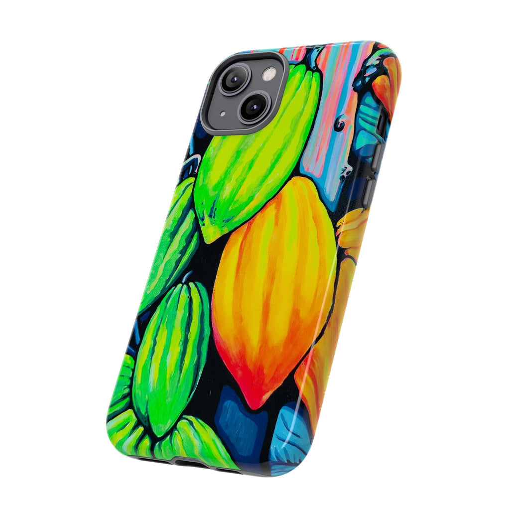 Neon Cacao Tough Phone Case