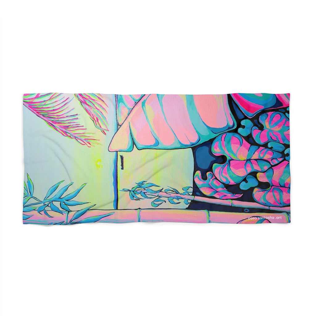 Serenity Bocas Beach Towel for Summer Fun and Vacation Essentials