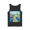 Unisex Cyclops Cat and Dog in Bocas Tank Top - Perfect for Summer Vibes