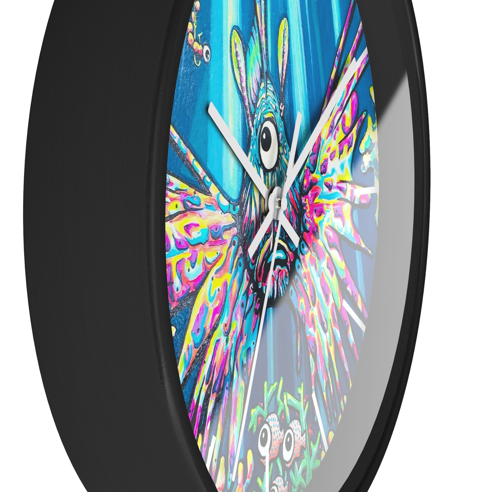 Cyclops Lionfish Pop Art Wall Clock
