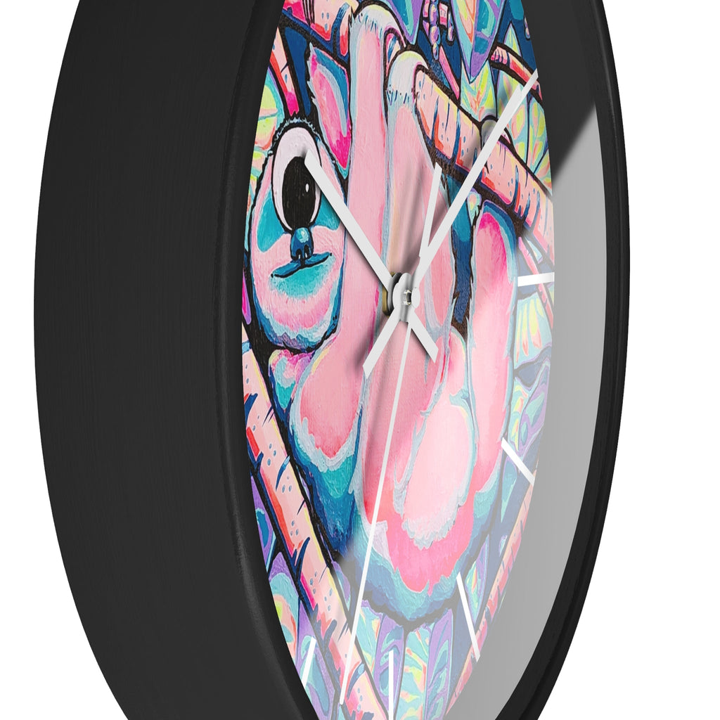 Cyclops Sloth Pop Art Wall Clock