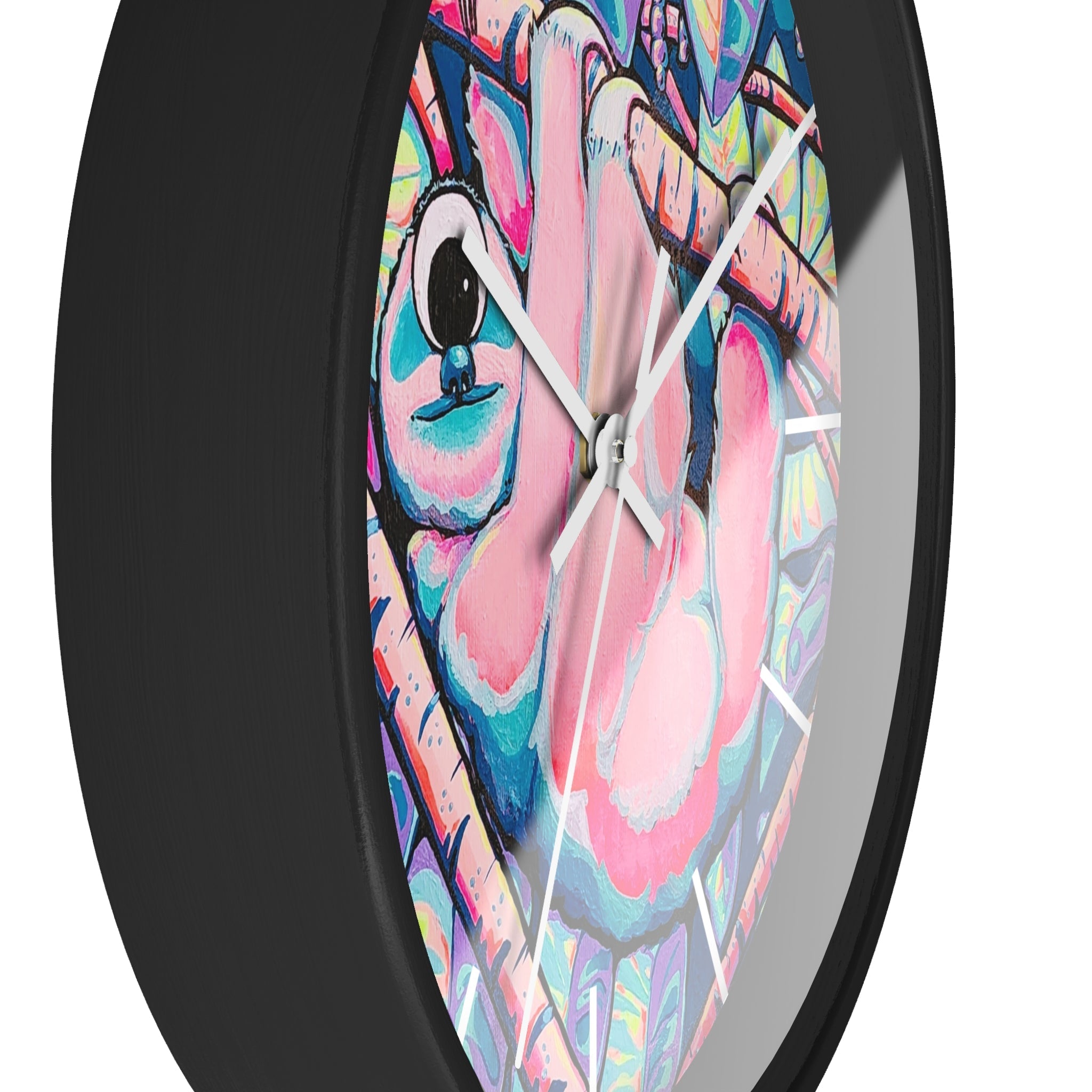 Cyclops Sloth Pop Art Wall Clock