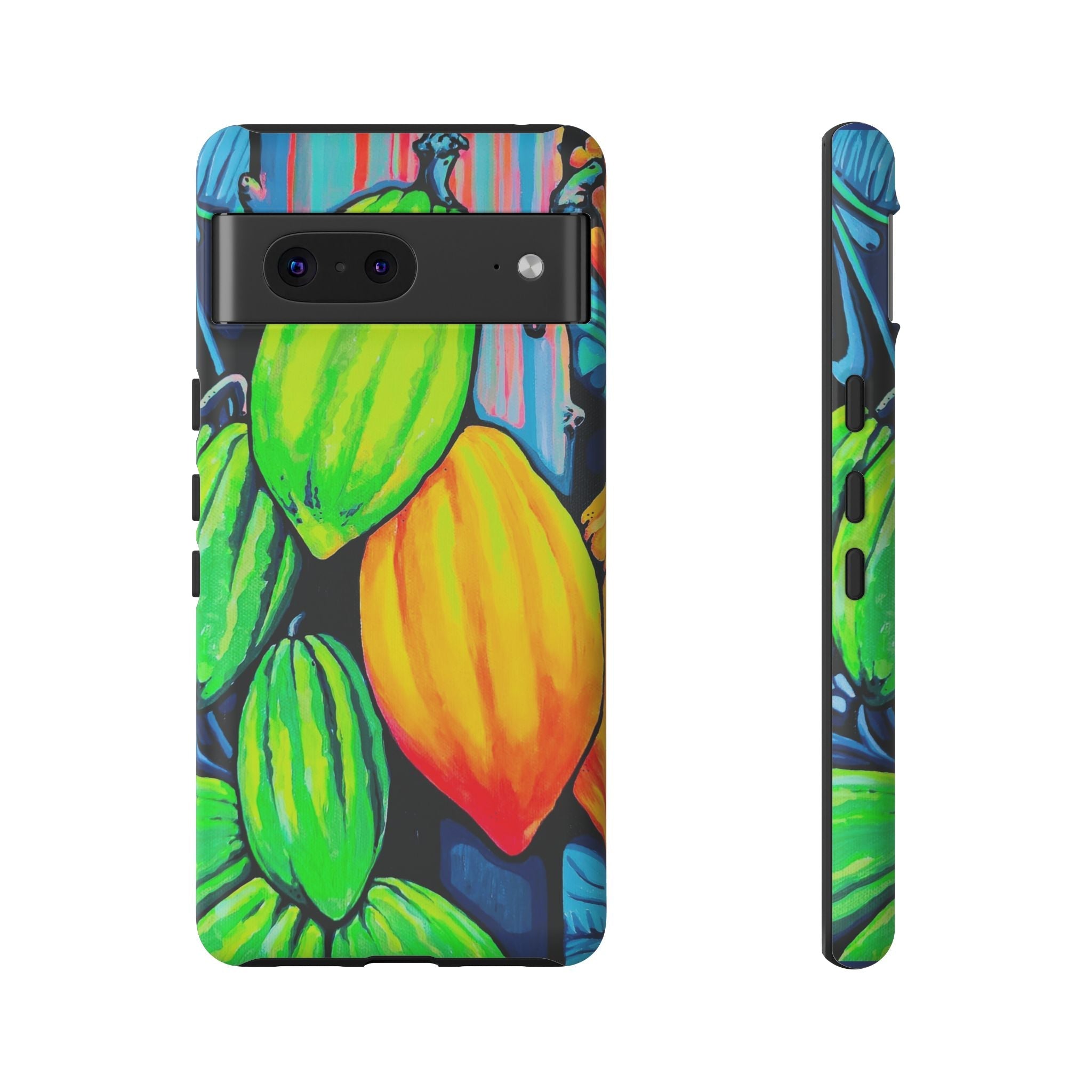 Neon Cacao Tough Phone Case