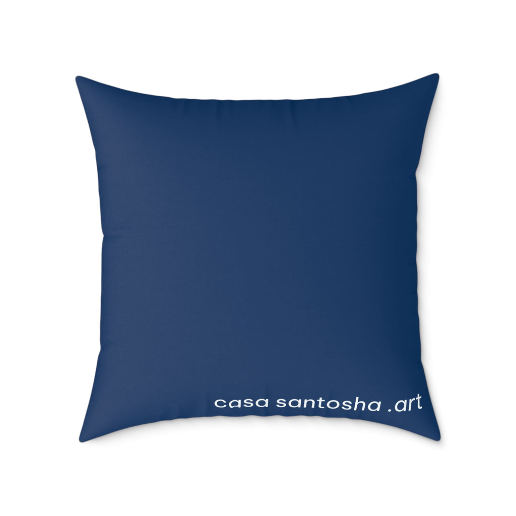 Neon Cacao Art Canvas Decorative Pillow