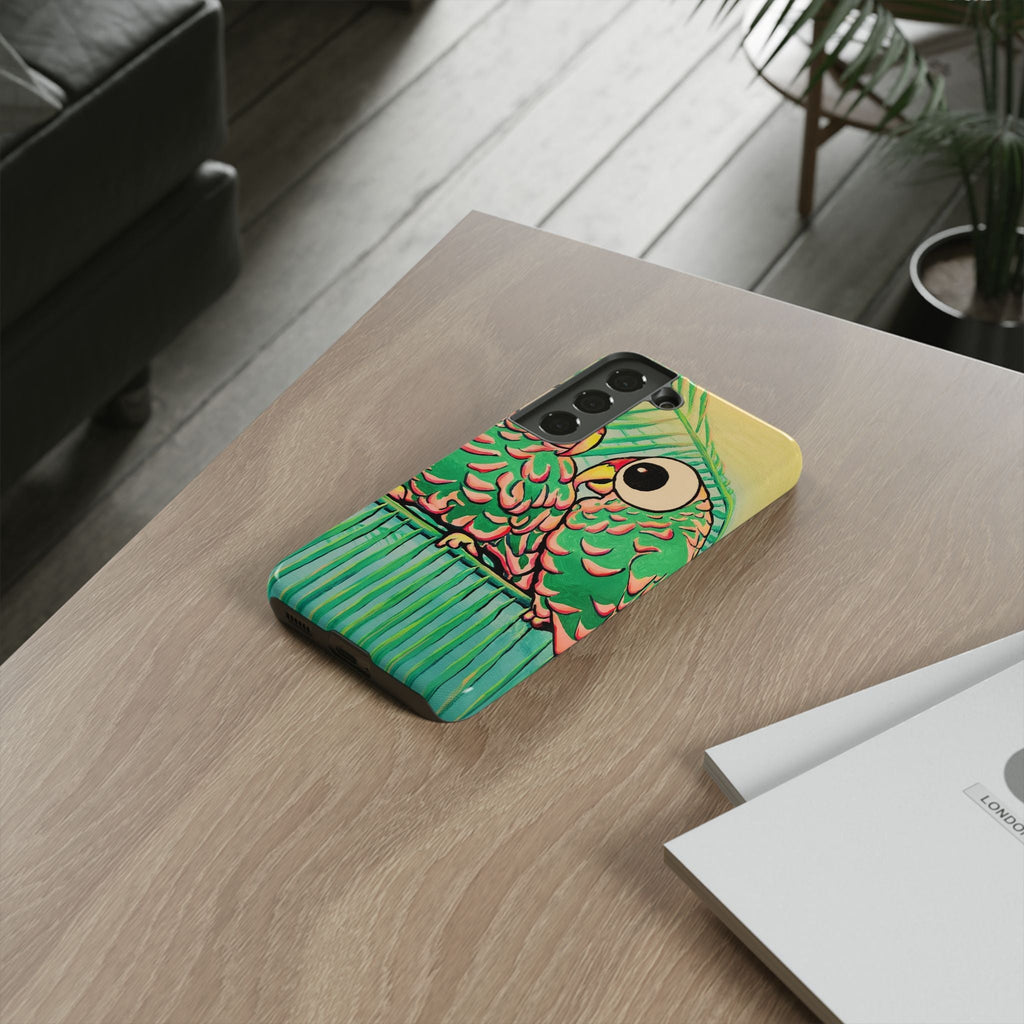 Chatty Cyclops Parrots Tough Phone Case