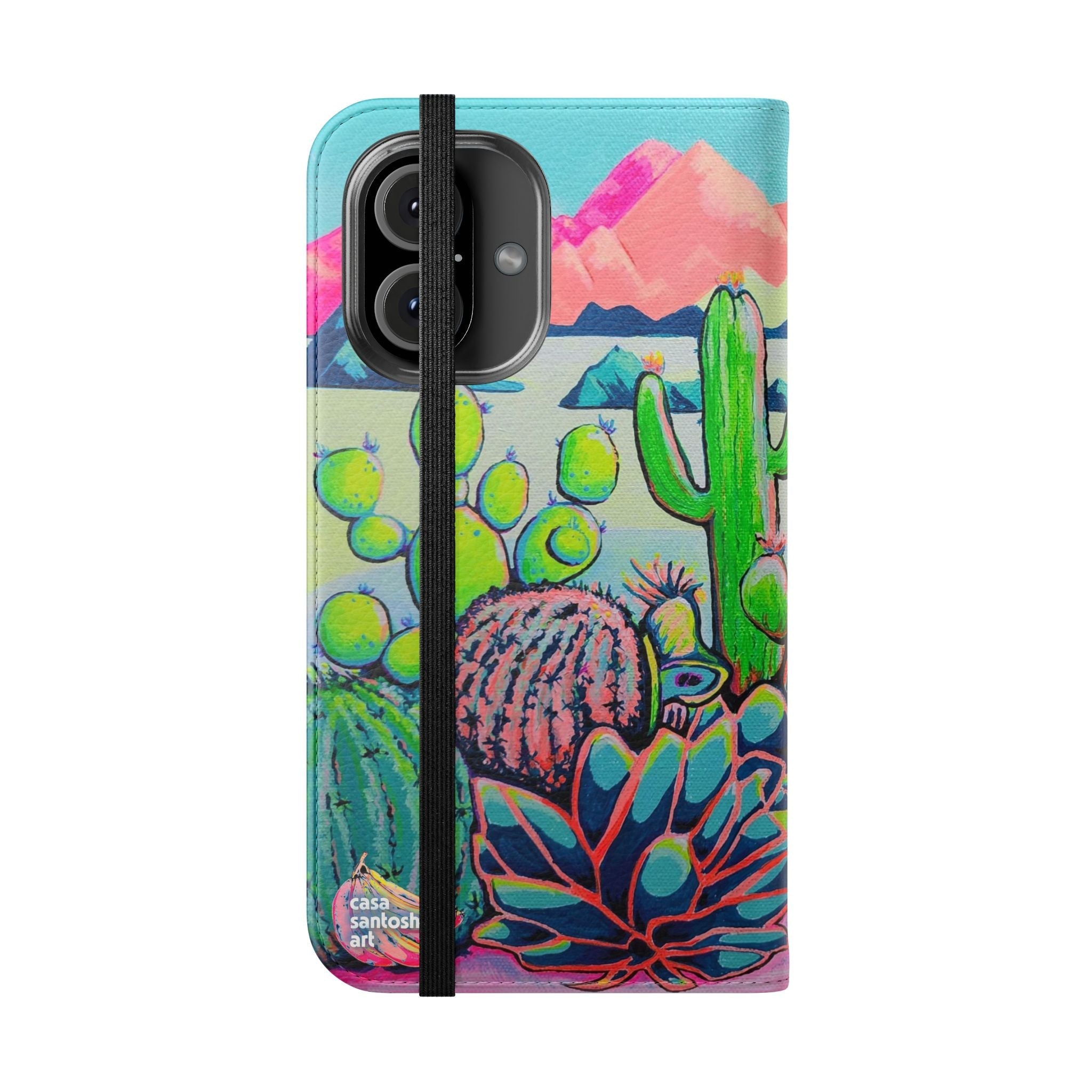 Cyclops Camel Flip Phone Case – Wallet Cover with Card Slots
