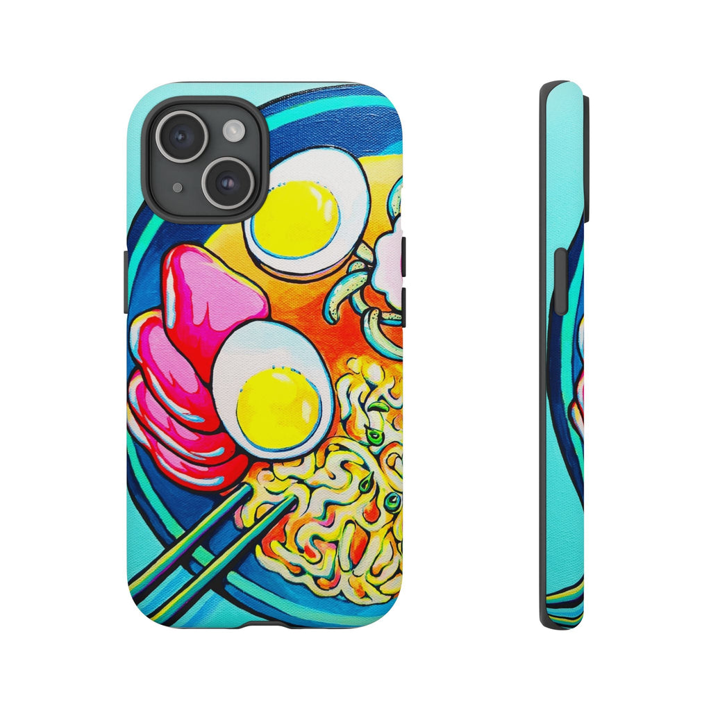 Neon Ramen Tough Phone Case