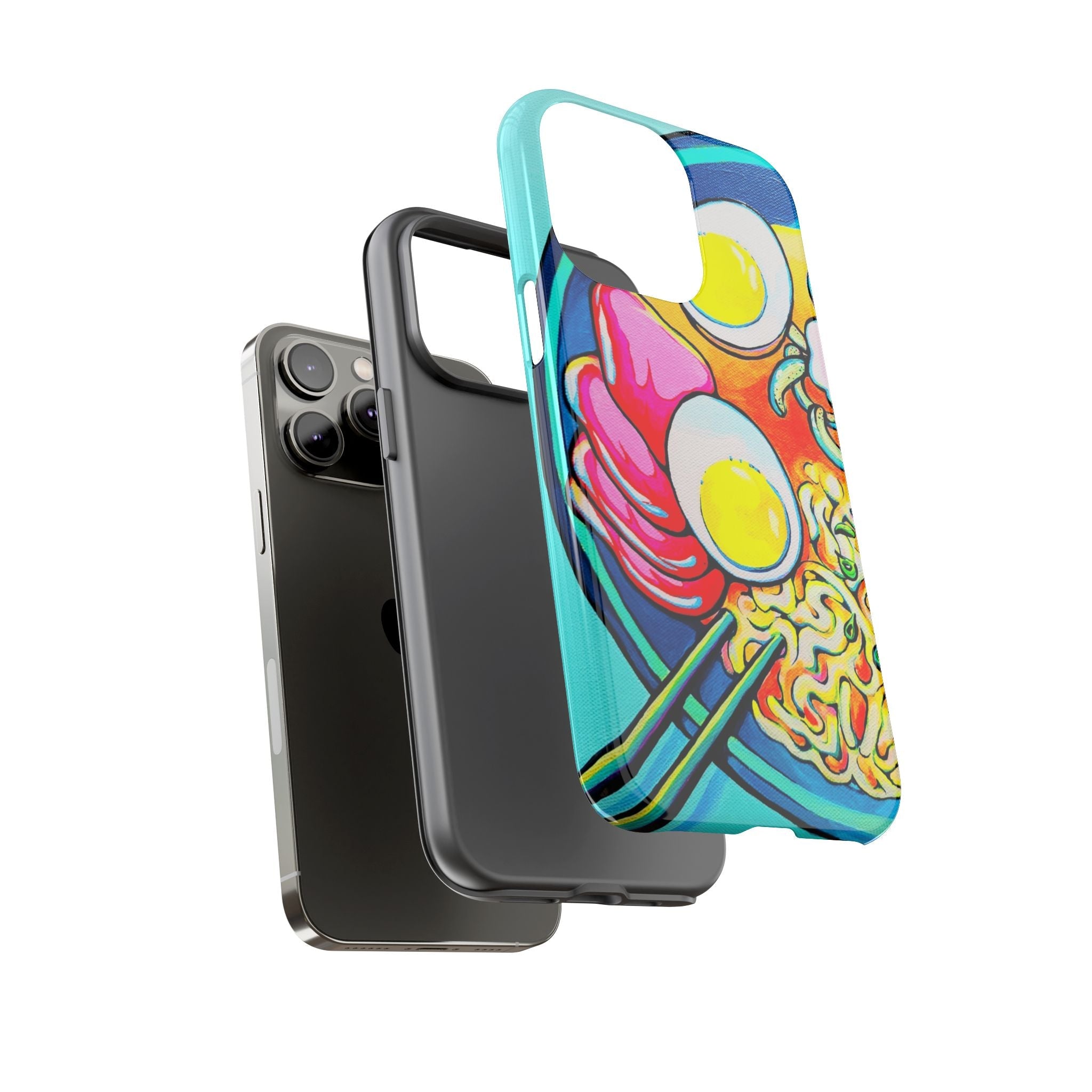 Neon Ramen Tough Phone Case
