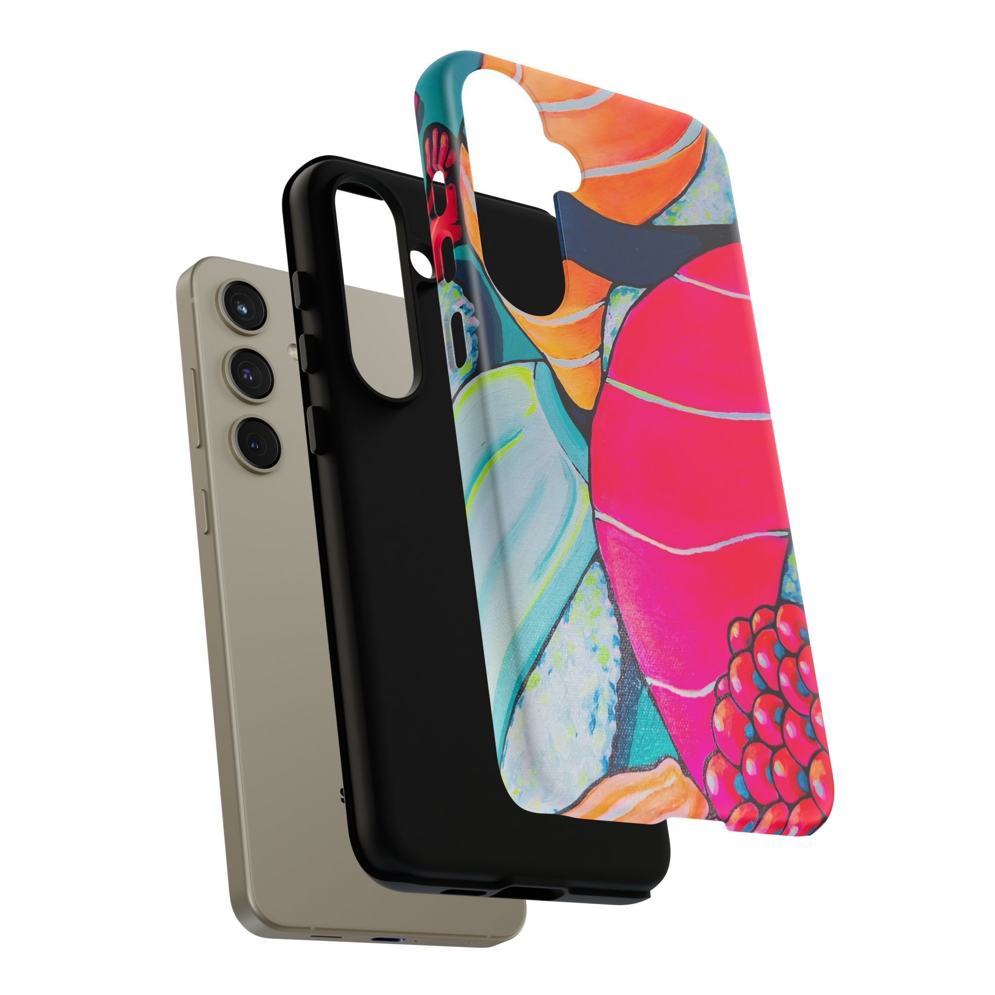 Neon Sushi Tough Phone Case