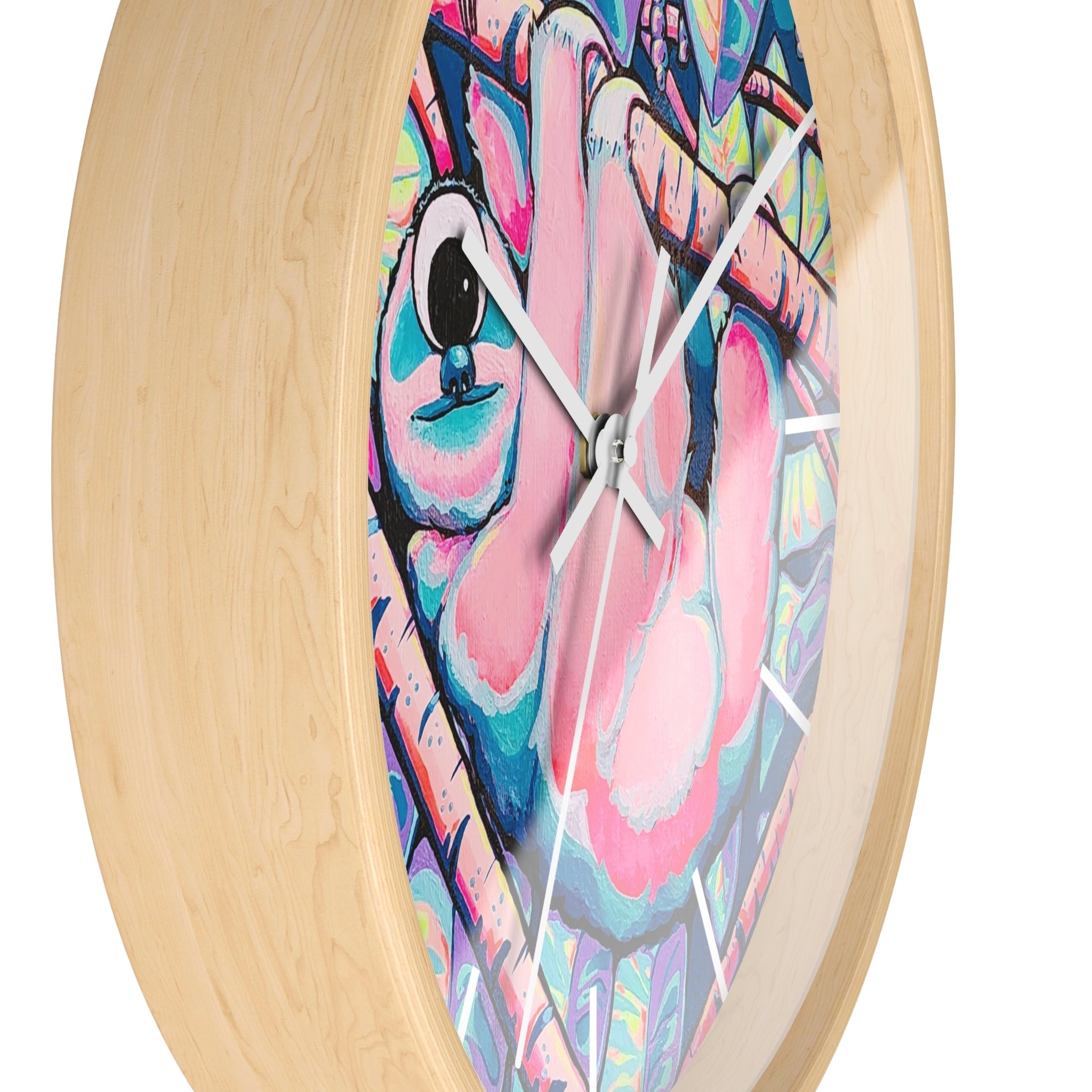 Cyclops Sloth Pop Art Wall Clock