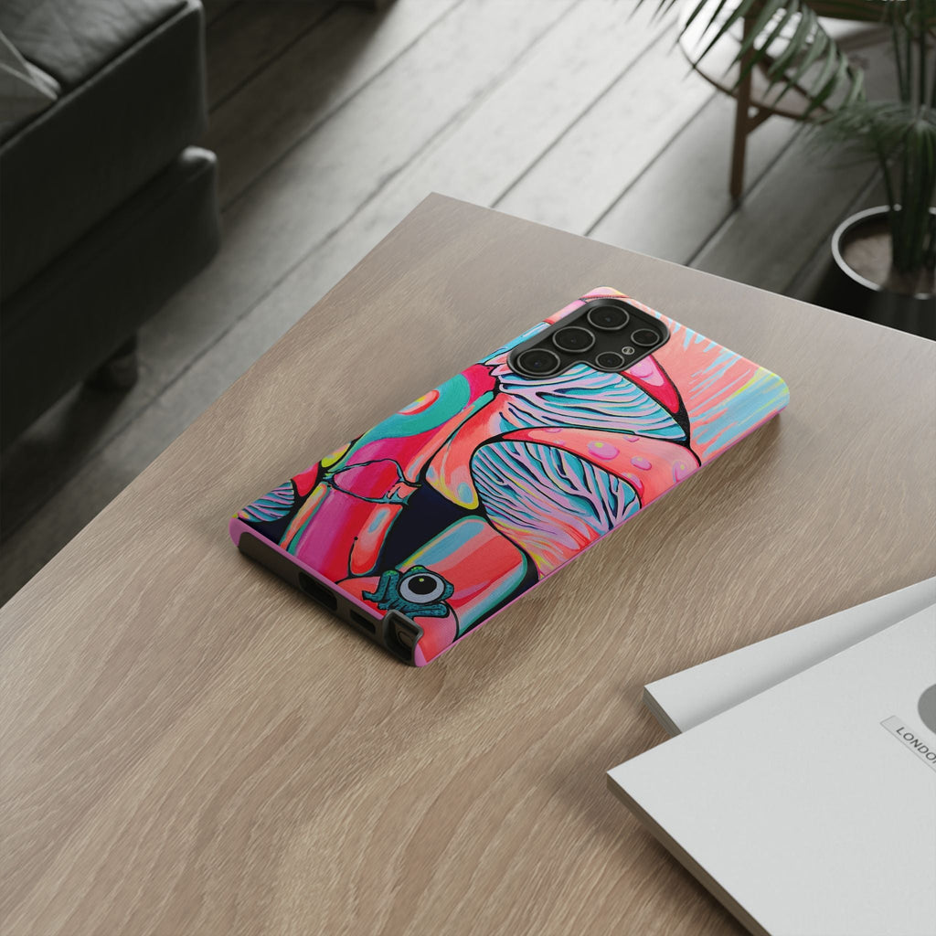 Neon Sushi Tough Phone Case