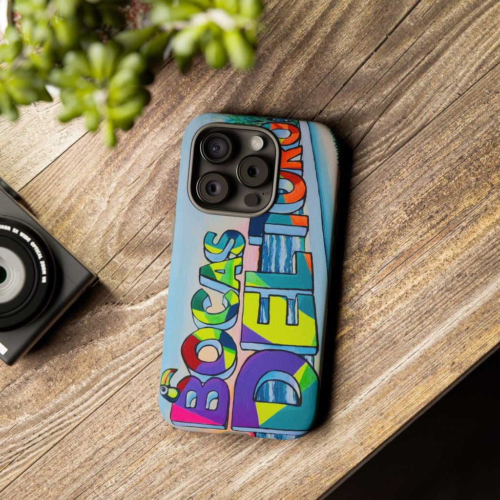 Bocas Del Toro Sign Tough Phone Case