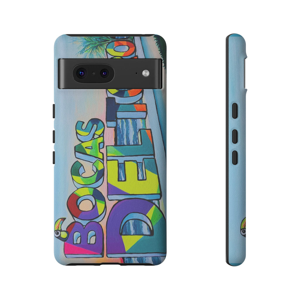 Bocas Del Toro Sign Tough Phone Case