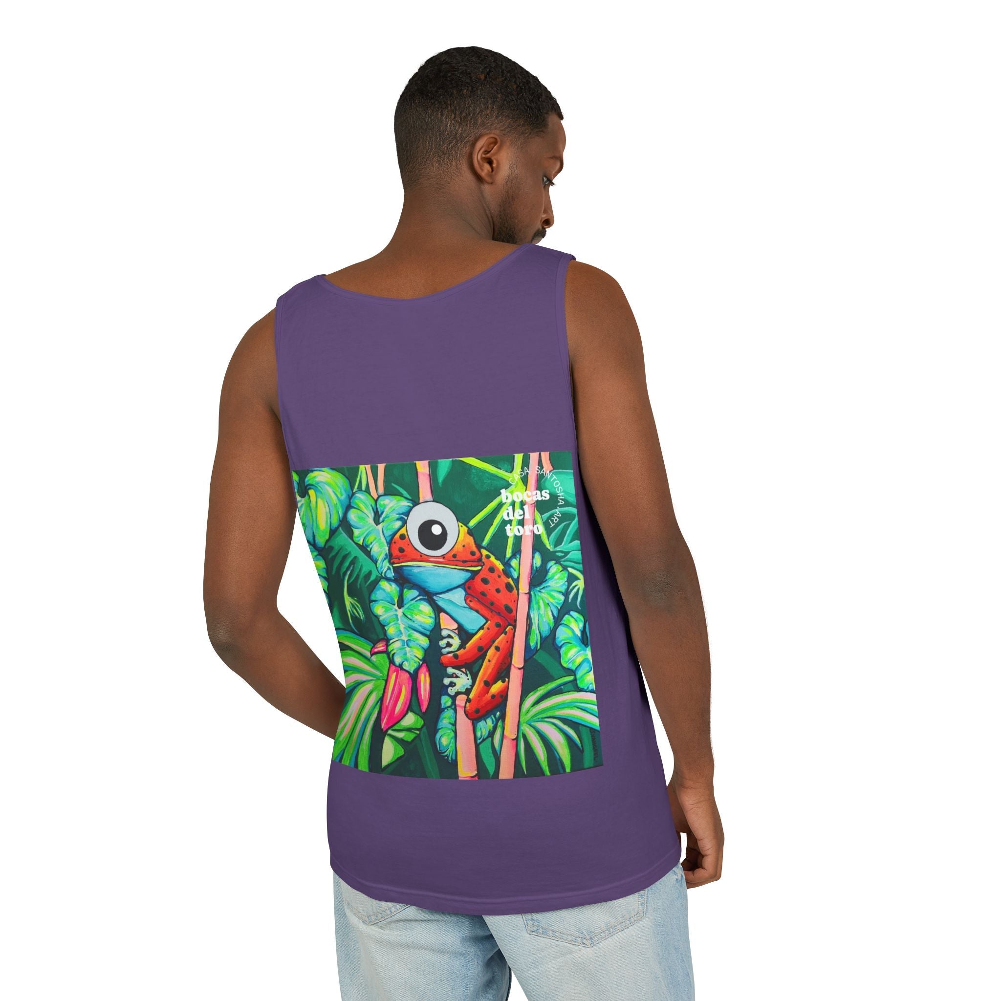 Unisex Cyclops Red Frog Tank Top - Perfect for Summer Vibes