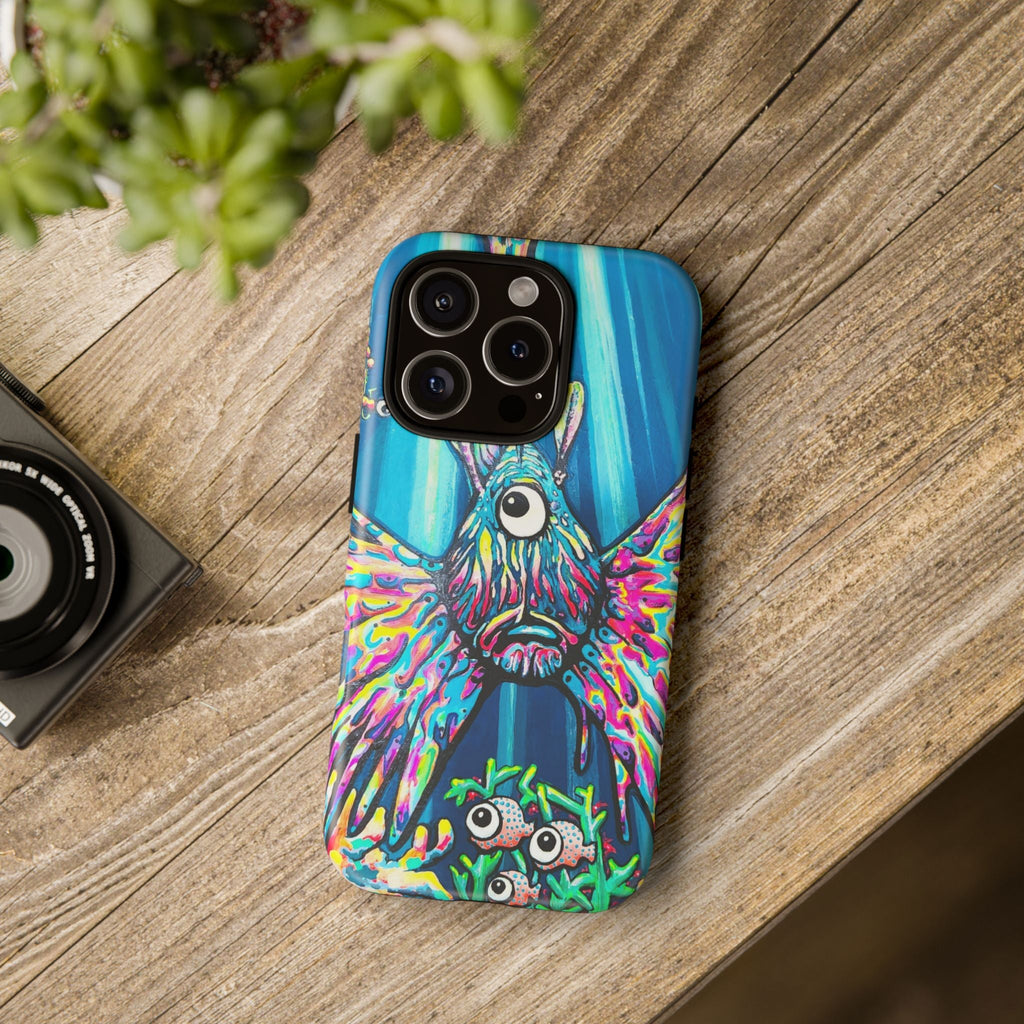 Cyclops Lionfish Tough Phone Case