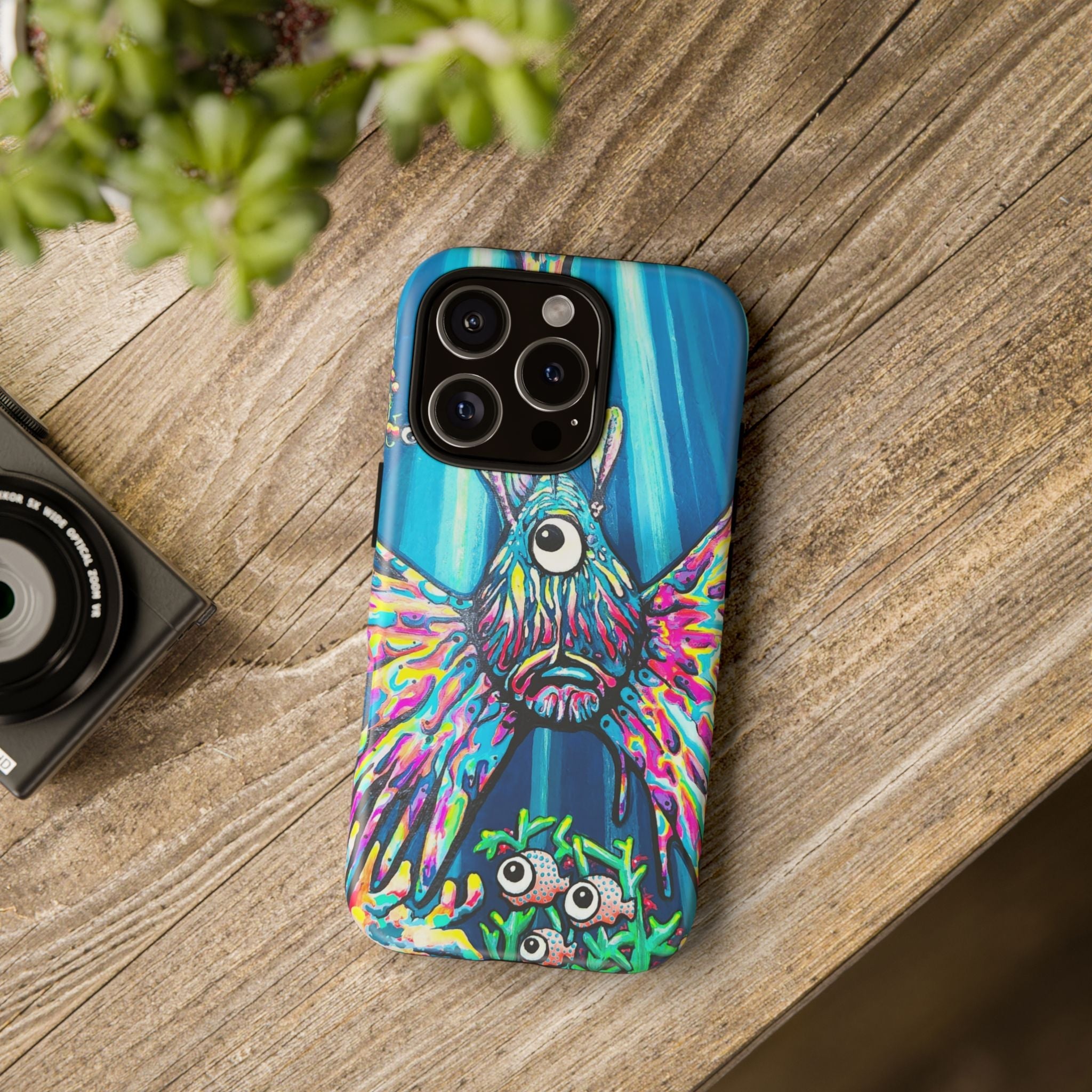 Cyclops Lionfish Tough Phone Case