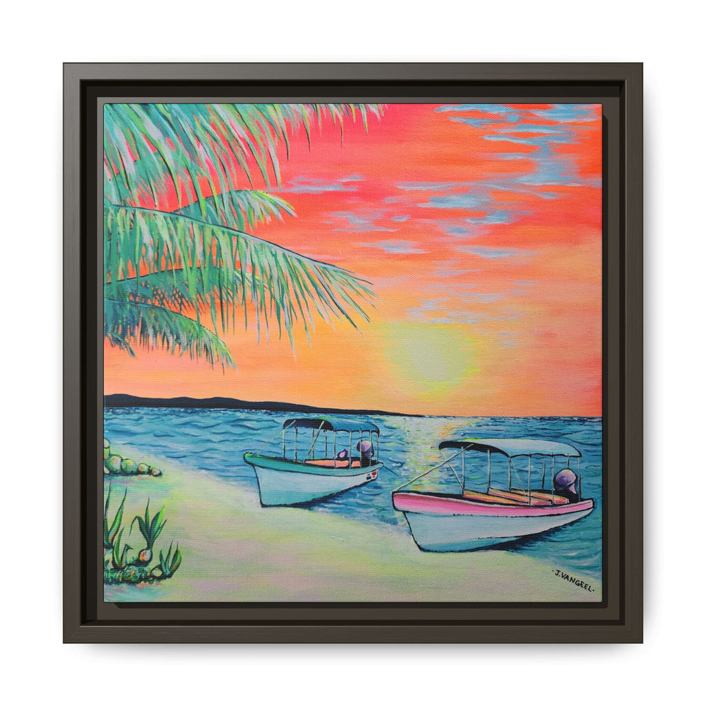 Framed Panga Express Canvas Print