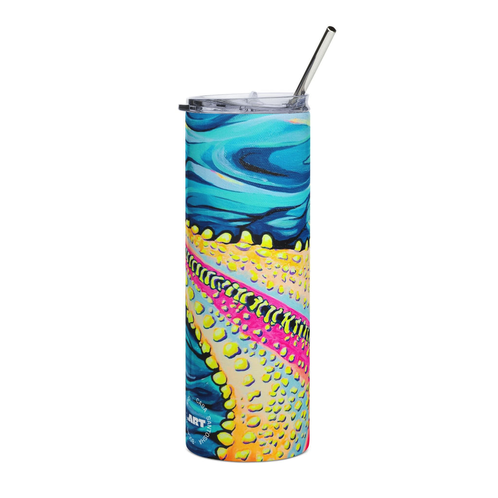 Starfish Beach Bocas Stainless Steel Tumbler, 20oz | Fun Travel Mug, Eco-Friendly