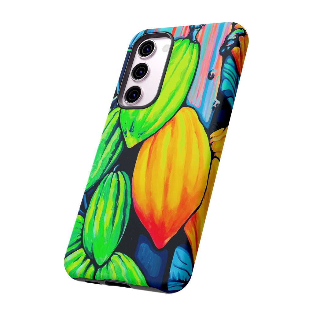 Neon Cacao Tough Phone Case