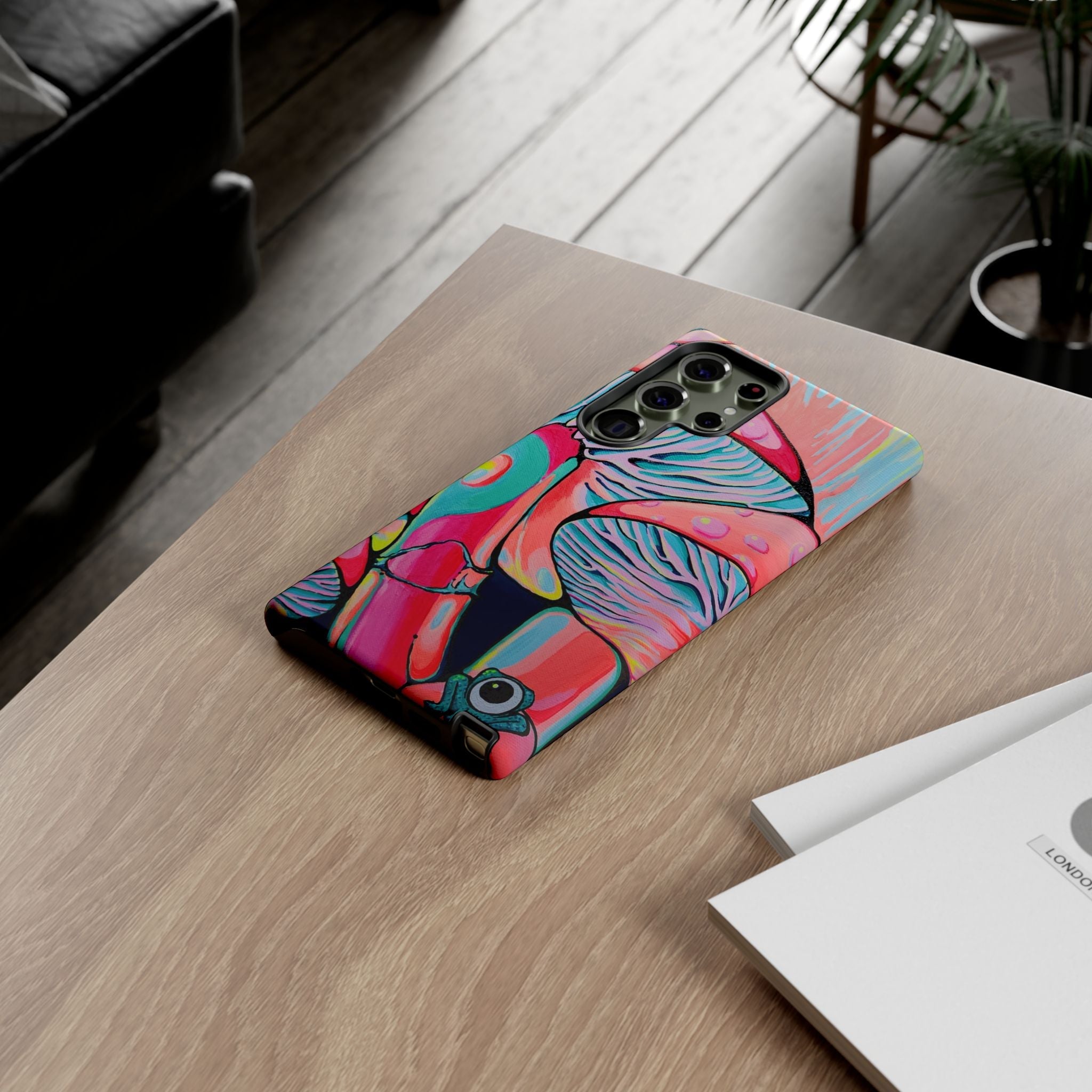 Trippy Mushrooms Tough Phone Case