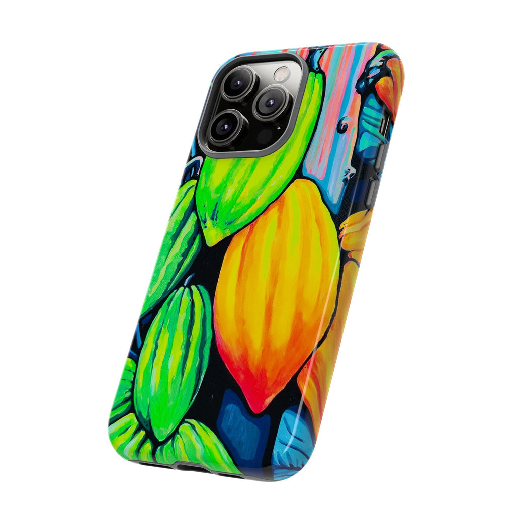 Neon Cacao Tough Phone Case