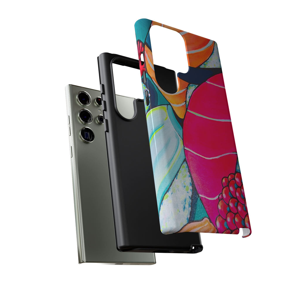 Neon Sushi Tough Phone Case