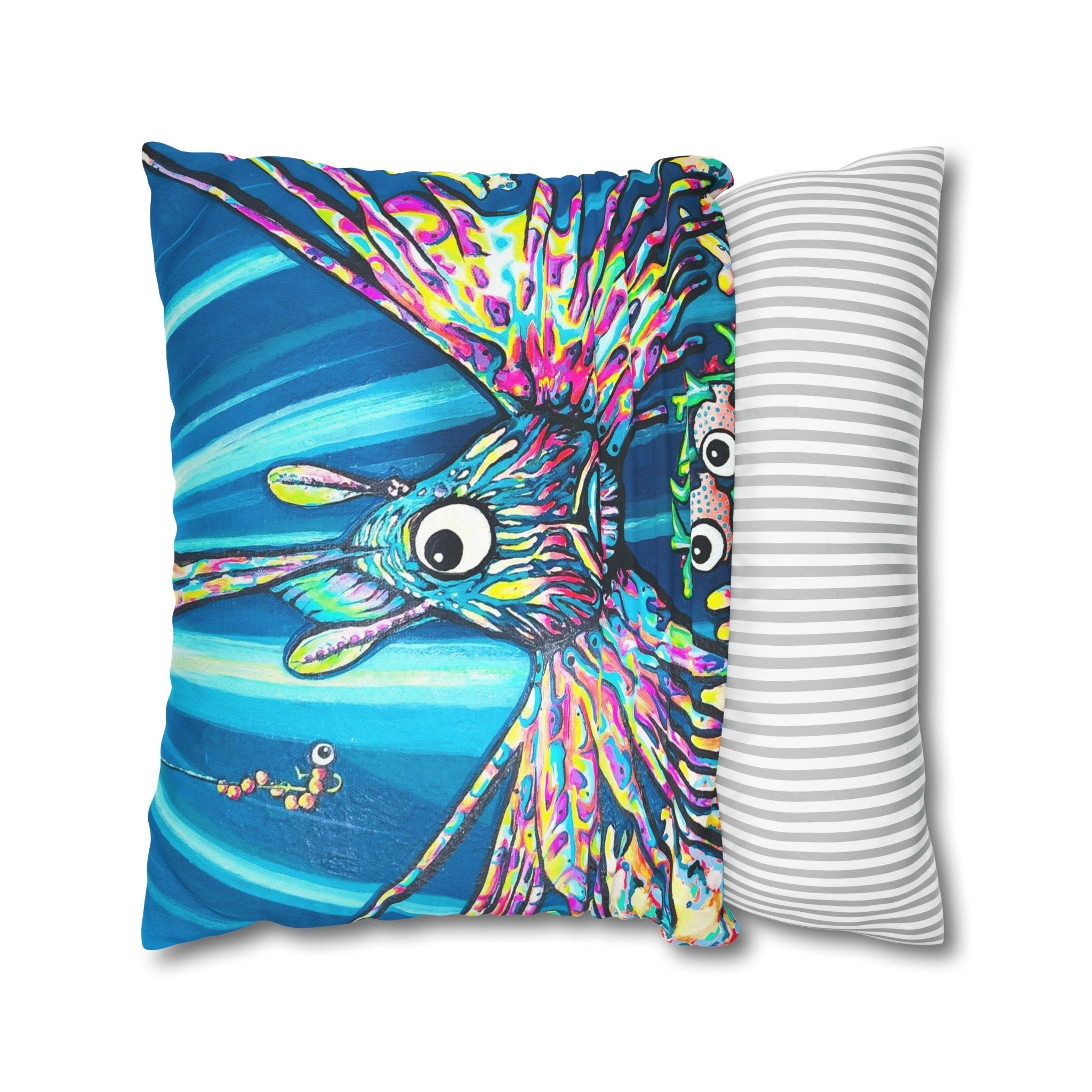 Cyclops Lionfish Pillowcase, Cover Only