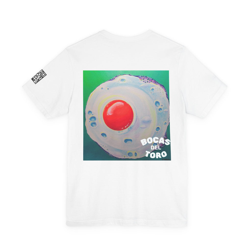 Unisex Neon Fried Egg Tee