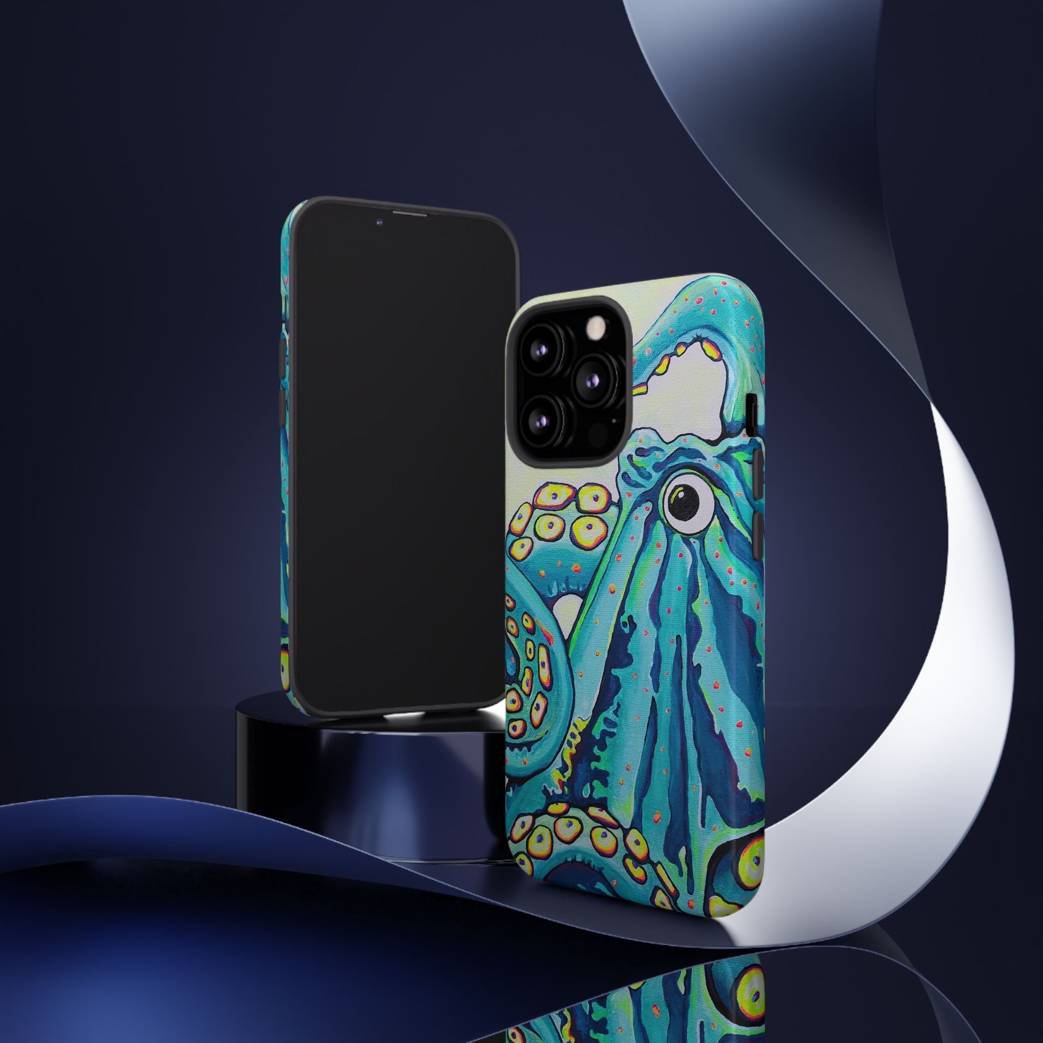 Cyclops Octopus Tough Phone Case