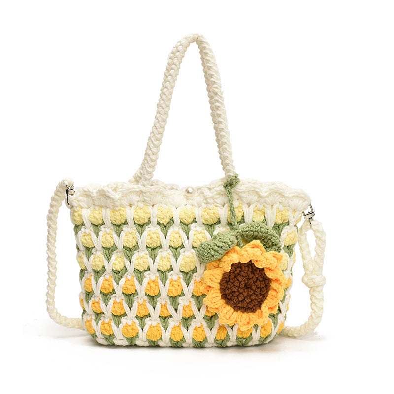 Children's bag handmade crocheting