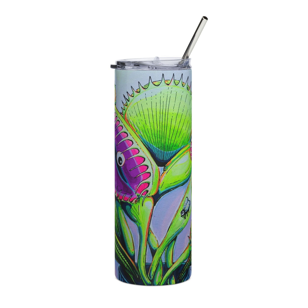 Cyclops Venus Fly Trap Stainless Steel Tumbler, 20oz | Fun Travel Mug, Eco-Friendly