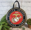 Marine Corps Classic Logo Door Hanger - Finished