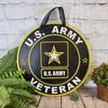 Army Veteran Door Hanger - Finished