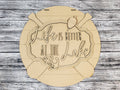 Life Is Better At The Lake Door Hanger DIY Unfinished Kit