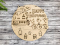 Happy Halloween Haunted Mansion DIY Unfinished Kit