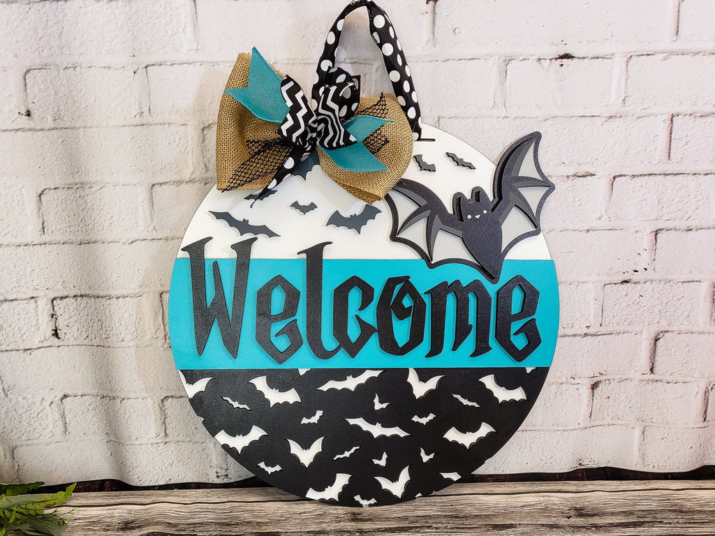 Welcome Bats DIY Unfinished Kit