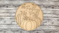 It's Fall Y'all 3 Pumpkins Door Hanger DIY Unfinished Kit