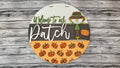 Scarecrow Welcome to our Patch Door Hanger - Finished