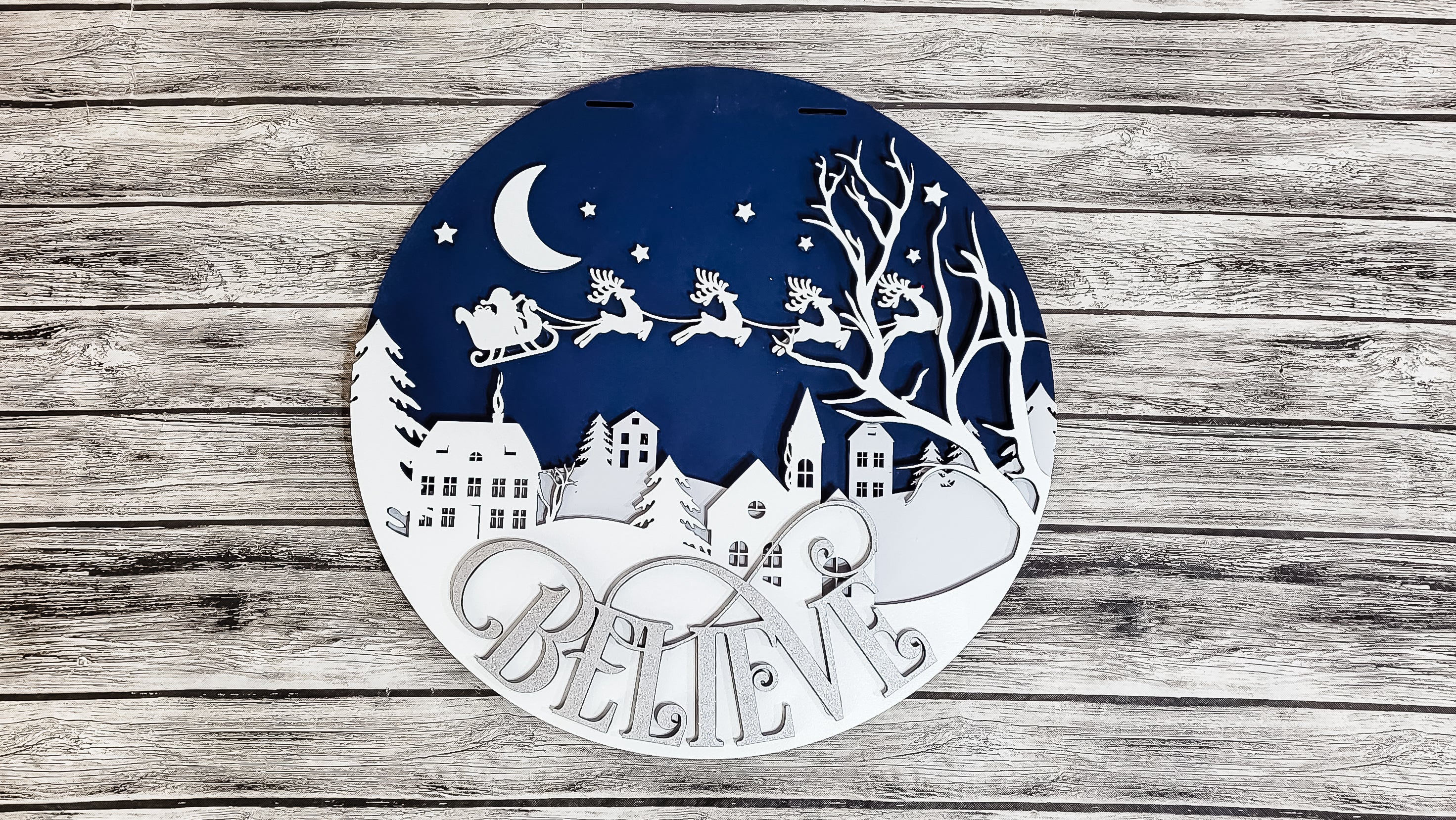 Believe Winter Nightscape - Finished