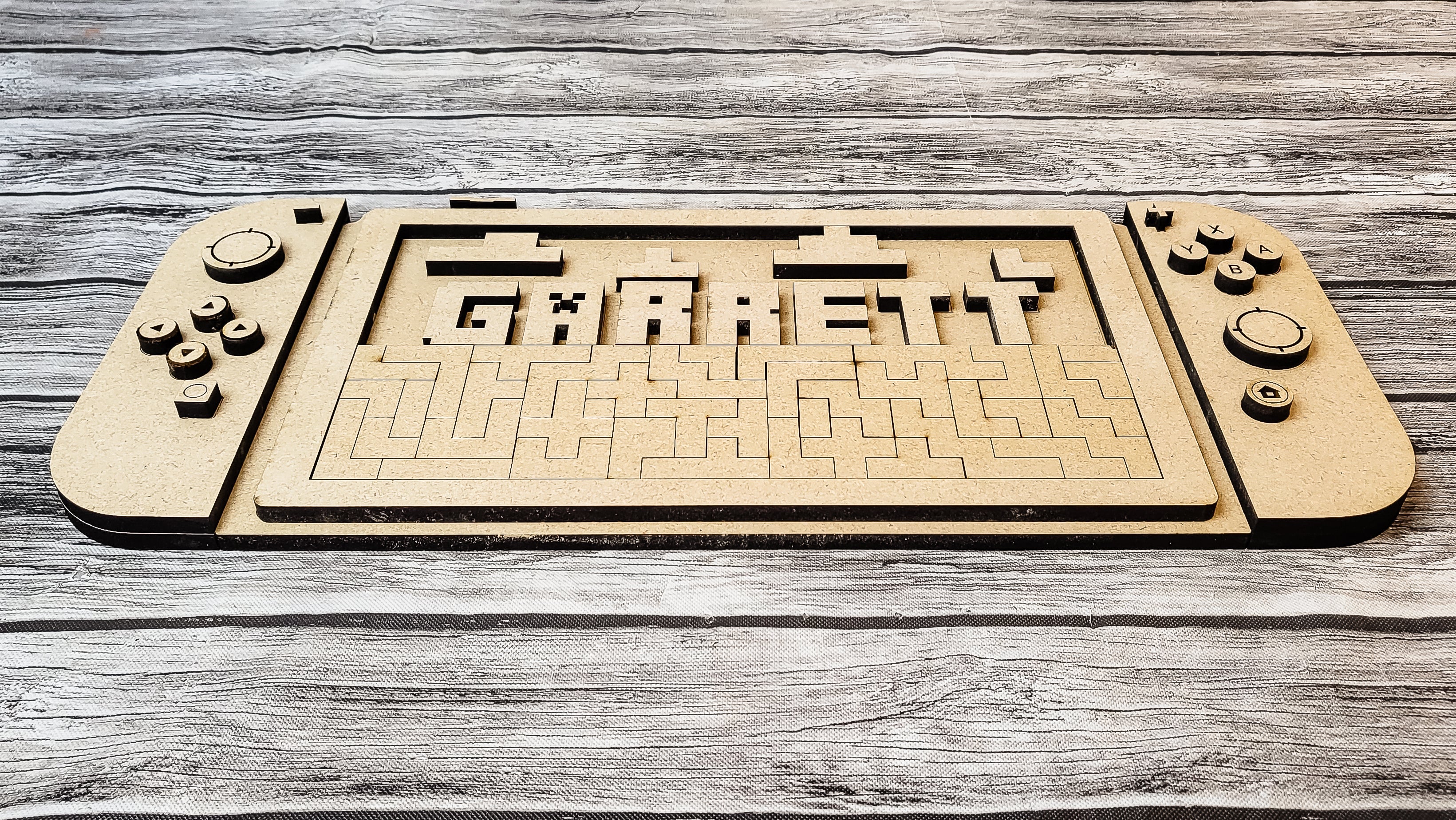 3D Personalized Nintendo Switch Minecraft DIY Unfinished Kit