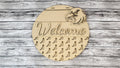 Welcome Bald Eagle Door Hanger DIY Unfinished Kit