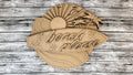 Beach Please Surfboard Door Hanger DIY Unfinished Kit